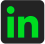 ícone da logo do linkedin